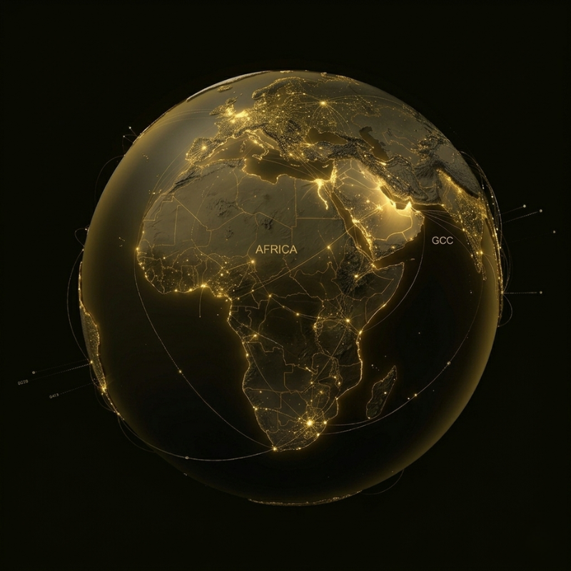 Middle East Globe