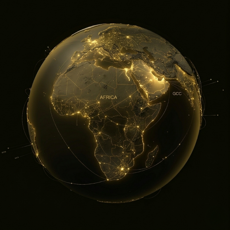 Middle East Globe